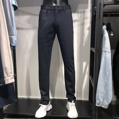 JJ家！秋冬款男士纯色商务休闲裤