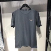 t青年弹力圆领短袖 品牌男装 T恤 略修身 冰丝棉半袖 商场撤柜夏季 薄款