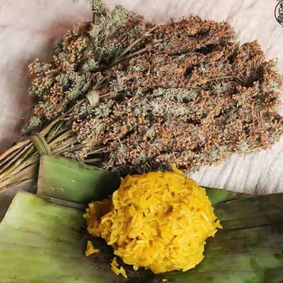 密蒙花五色糯米饭植物染料黄花饭