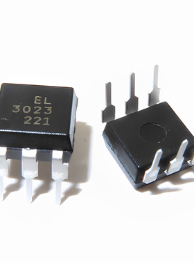 可直拍 直插 EL3023 3023 DIP-6 光隔离器-三端双向可控硅 特价