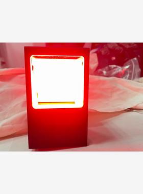 工业视觉光源，同轴光，红色光，24VDC，外经尺寸高100，议价商品