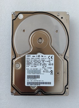 IBM DNES-318350 25L1900 7200转 18GB 68针 SCSI硬盘