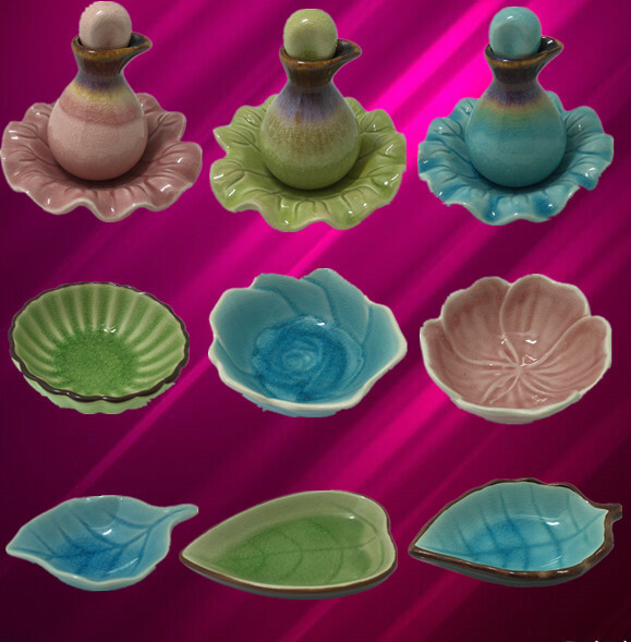 精油碗面膜碟子陶瓷 玻璃碗SPA调膜碗精美壶托盘 美容院用品工具