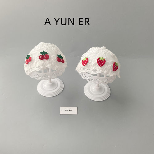 婴幼儿护囱门帽子夏季薄新生发带