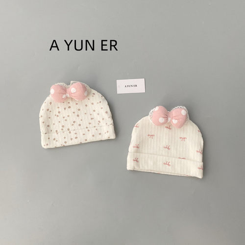 婴儿帽子春秋薄款新生儿无骨胎帽