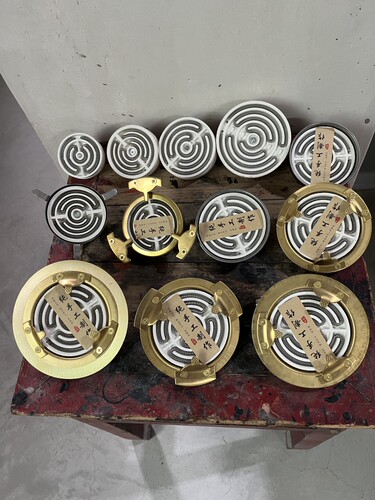 煨炉潮汇电炉丝800瓦电炭炉改装电炉丝茶炉电热丝碳炉红泥火电炉