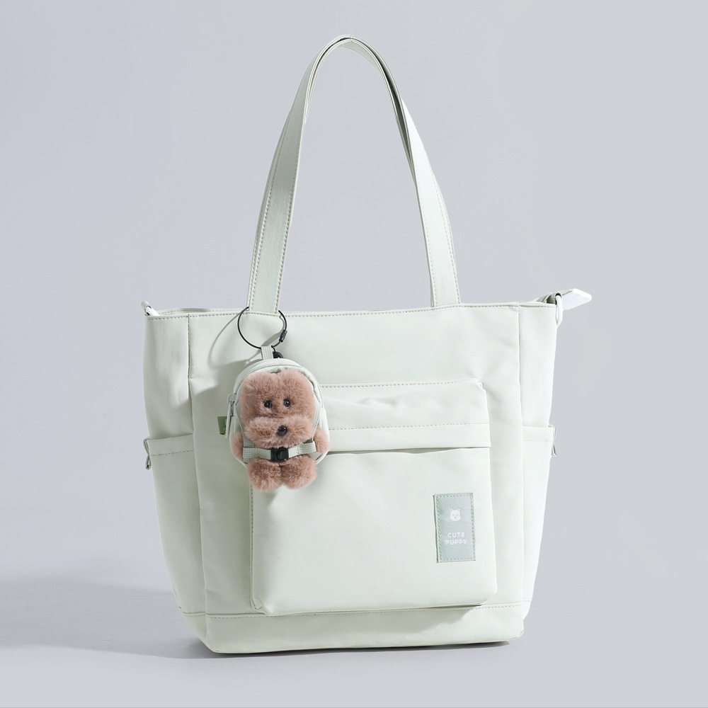 菊仙子帆布包包女大容量百搭休闲单肩包布包上课通勤托特包手提包,箱包皮具/热销女包/男包,托特包,淘宝优惠券,粉丝福利购,淘宝优惠卷