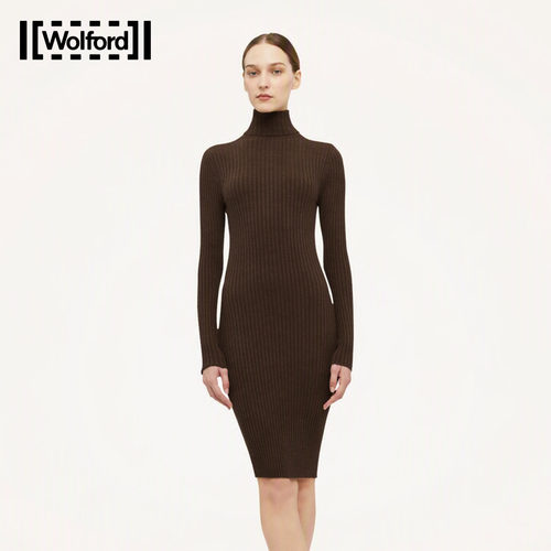Wolford/沃尔福特羊毛罗纹连衣裙