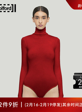 Wolford/沃尔福特Colorado高领长袖修身优雅夏季连体衣75083