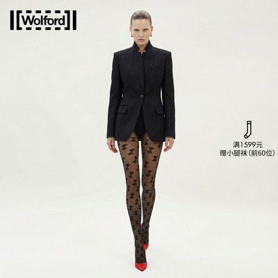 Wolford2026新款春夏图案20D黑丝