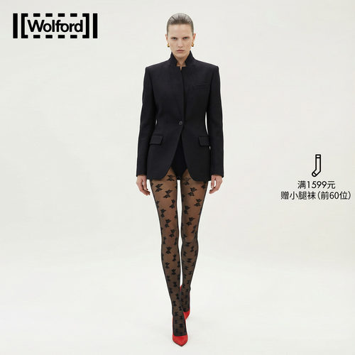Wolford2026新款春夏图案20D黑丝