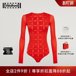 柔软修身 沃尔福特Ann时尚 Wolford 连体上衣女78297 周年纪念系列