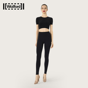 Wolford/沃尔福特2026年秋季新款纯色紧身无缝塑型打底裤袜19496J