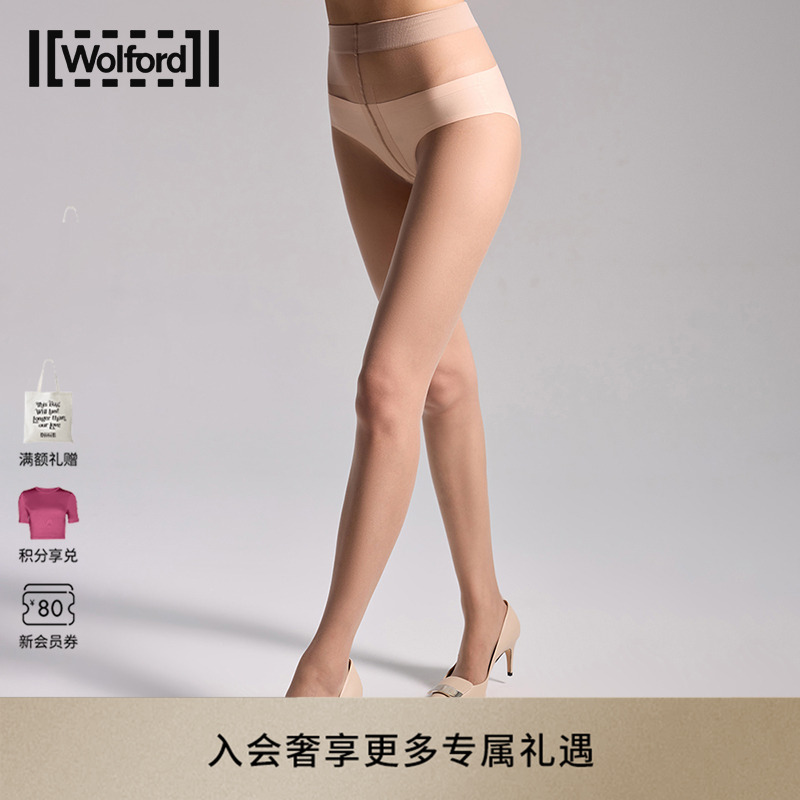 柔软腰带粉底液连裤袜
