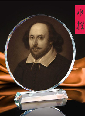 世界画像纪念品书房水晶摆件