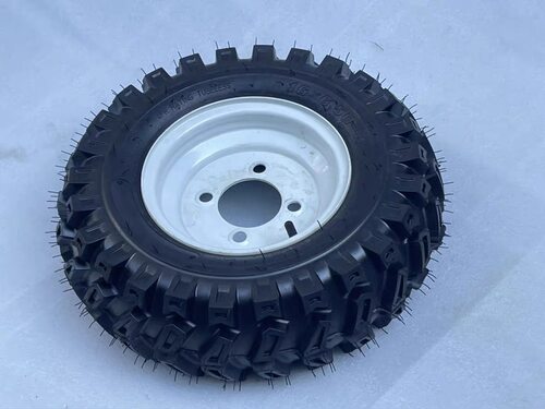 四轮卡丁车沙滩车农耕机16*6.50-8寸越野真空轮胎对角101.6轮毂