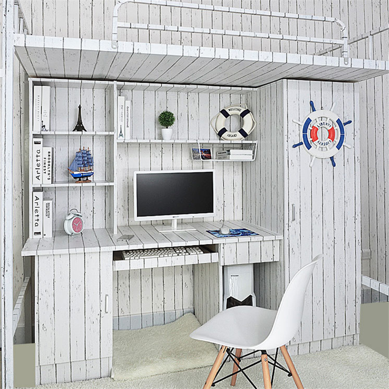 大学宿舍桌子贴纸男生宿舍床边上下铺装饰遮丑遮挡补窟窿墙纸自粘