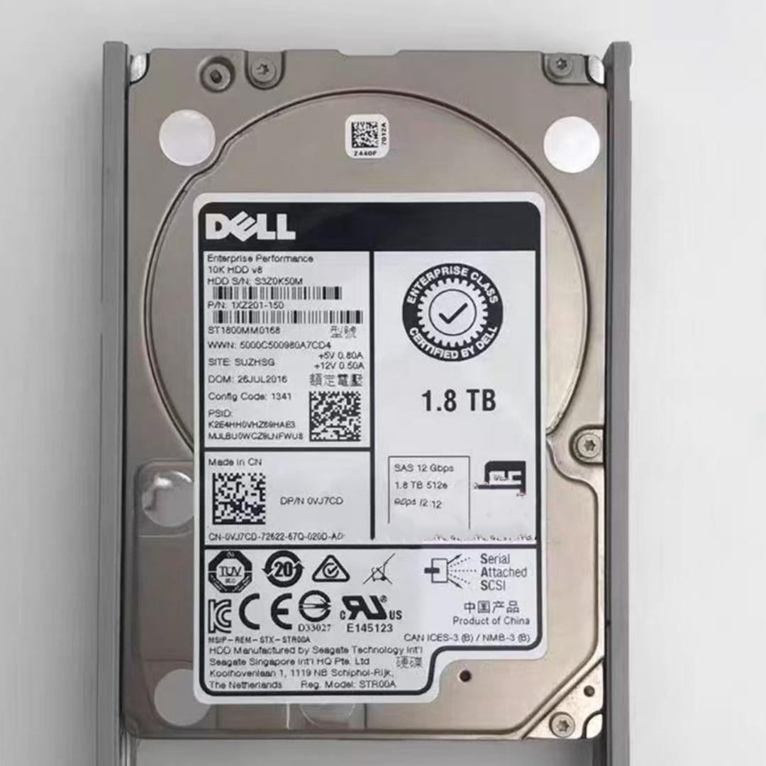 DELL MD3600F/3860F/3800I MD3800F/3820F 1.8T SAS 12gb 2.5硬盘