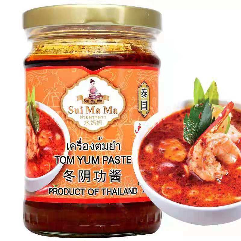 泰国进口水妈妈冬阴功酱泰式汤料酸辣酱火锅底料调料包