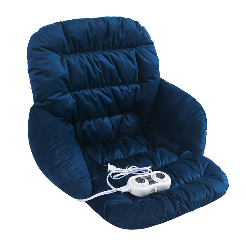 电加热坐垫办公室椅垫秋冬季加厚保暖家用插电式发热座椅垫电褥子