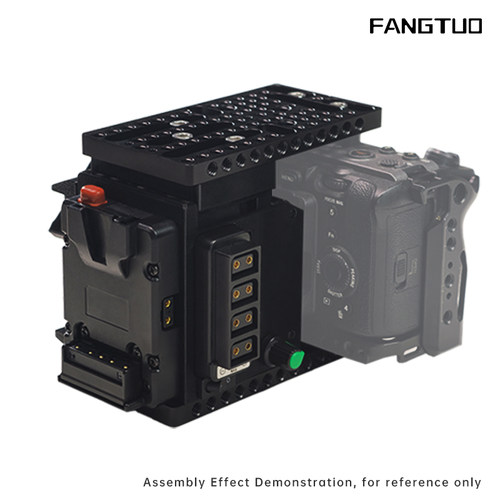 方拓V口电池拓展散热套件