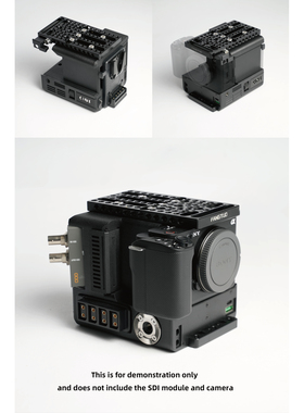 Fangtuo e1v 索尼zve1兔笼 电影机 V口电池供电拓展散热器套件2