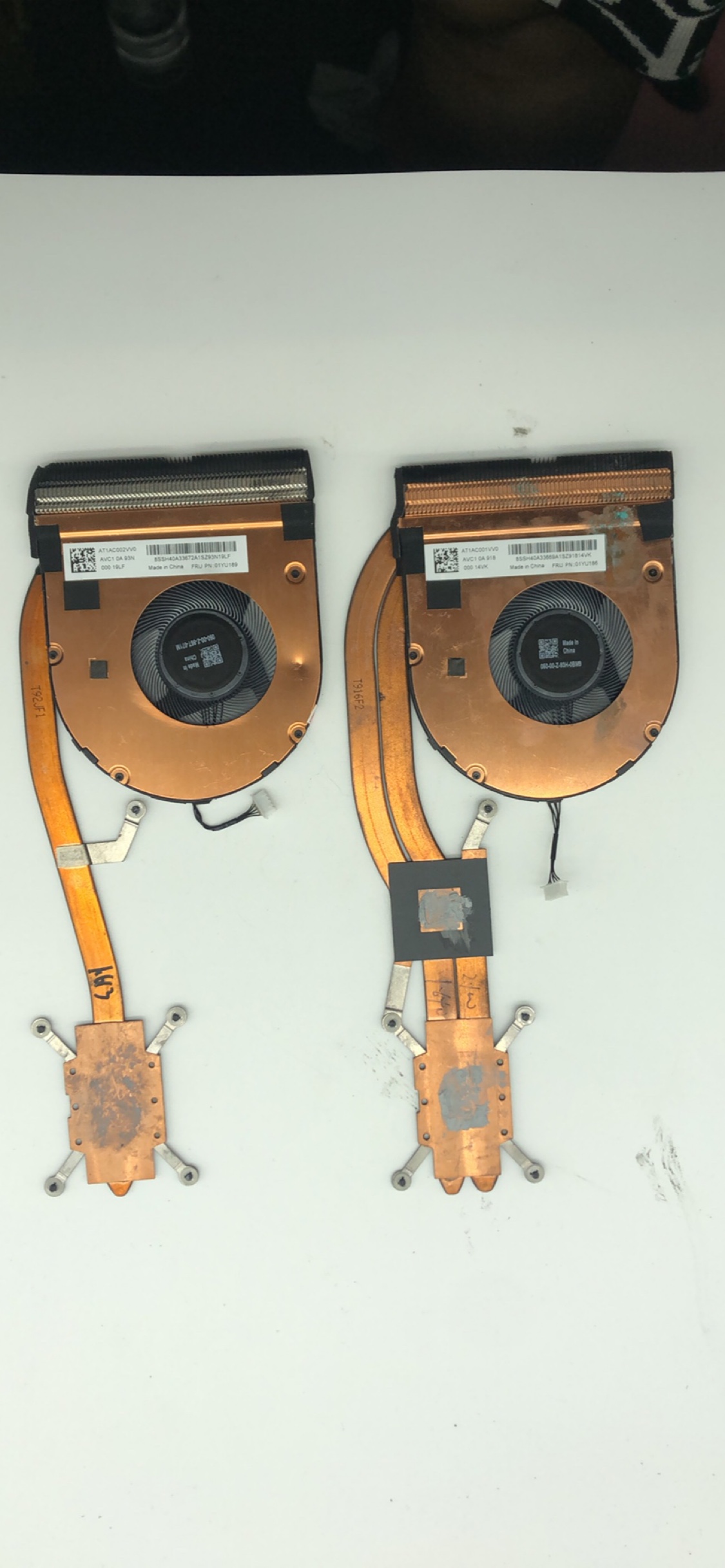 原装 联想 Thinkpad T490 T14 风扇 P14s P43s 散热器 模组