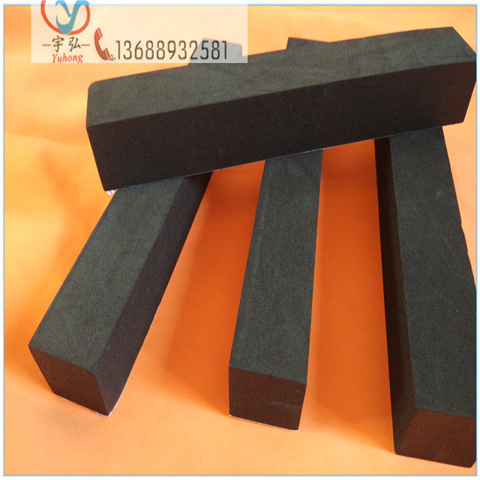 加硬70度eva泡棉板材抗压减震海绵条黑色环保发泡棉厂家eva加工