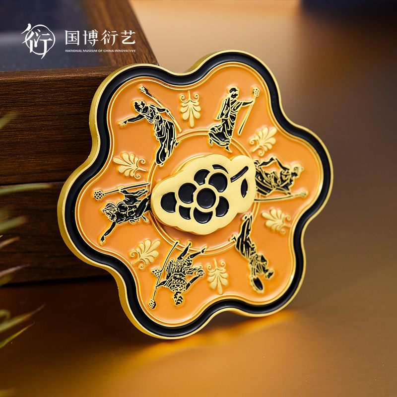 中国国家博物馆金属旋转冰箱贴