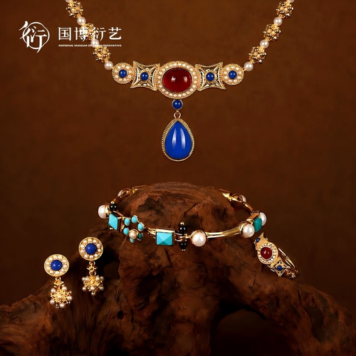 李静训珠玉星河系列首饰套装项链