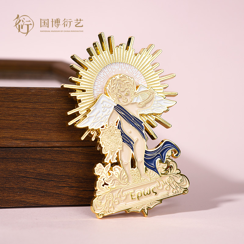 中国国家博物馆耳环金属冰箱贴