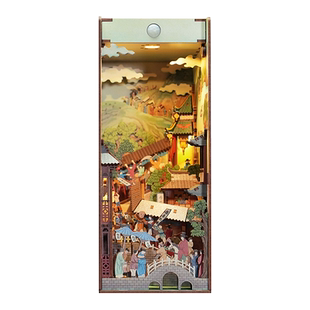 中国国家博物馆南都繁会图书立收纳书靠书挡收纳简约学生阅读用品