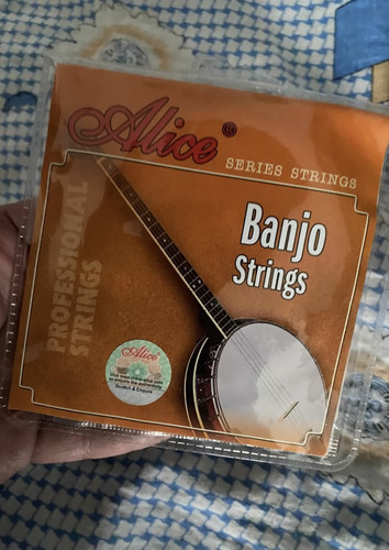 全新班卓琴Alice一套五根弦