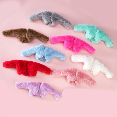 冬款娃衣气质换装时尚毛绒马甲外套适合11寸Barb 30cm洋娃娃衣服