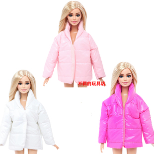 6分30cm女孩娃衣男女冬季羽绒服毛衣冬装外套多款多色外贸新款