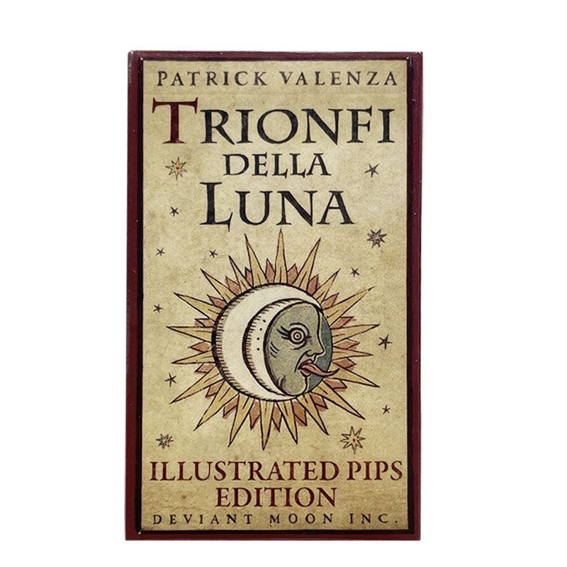 限量版邪月333塔罗牌 trionfi della luna illustrated taort