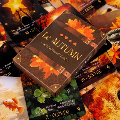能量赐予型日照金秋雷诺曼 提升你气场卡牌 le autumn lenormand