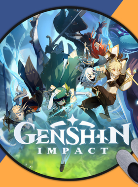 原神游戏周边地毯二次元蒙德房间卧室床边毯电脑椅加厚圆形地垫