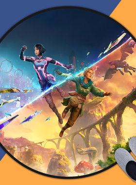 双影奇境Split Fiction游戏周边地毯房间卧室床边电脑椅圆形地垫