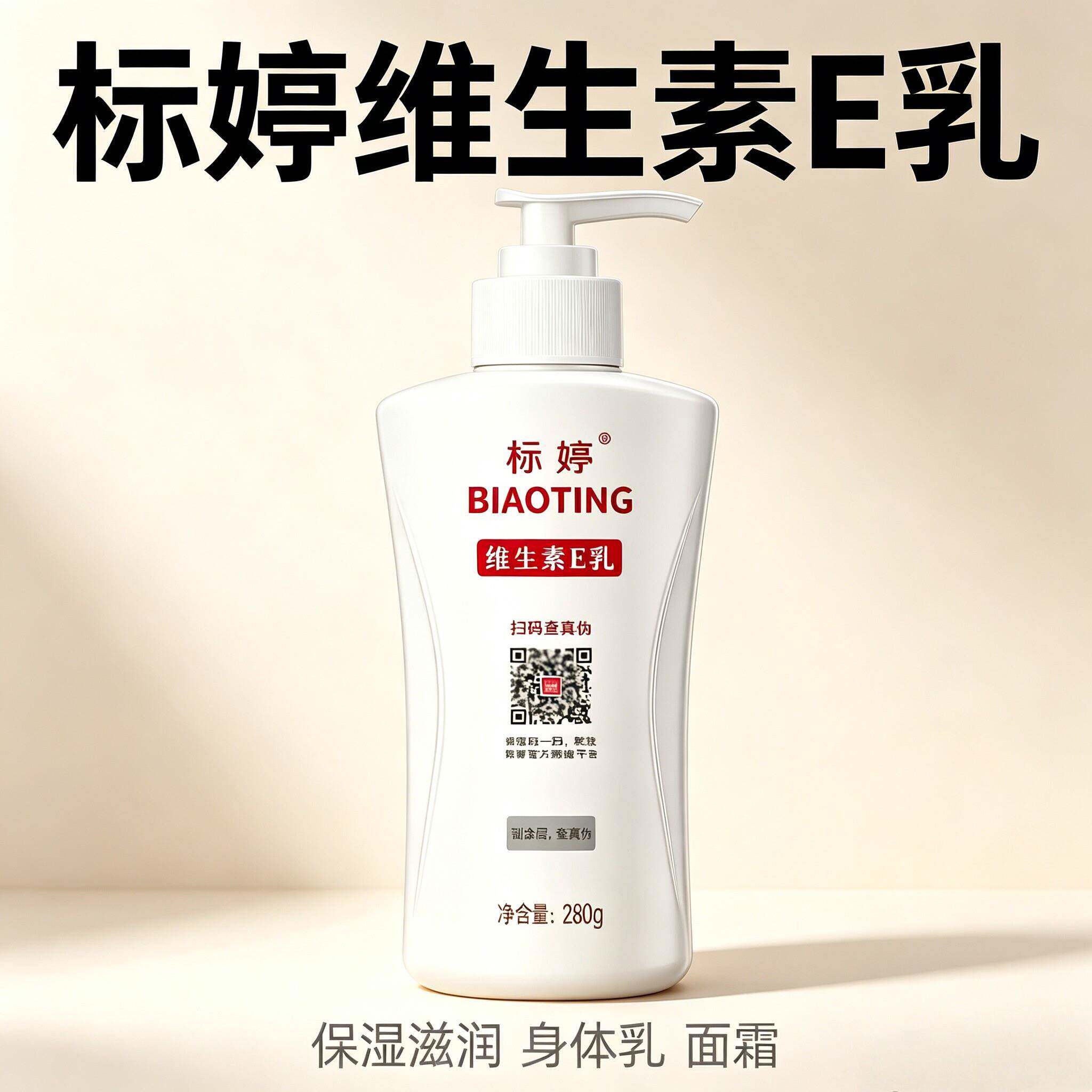 280g大瓶装！北京医院标婷维生素E乳正品身体乳保湿保湿滋润护手图片