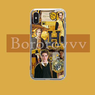 原创哈利波特赫奇帕奇獾院塞德里克·迪戈里手机壳 适用苹果 安卓