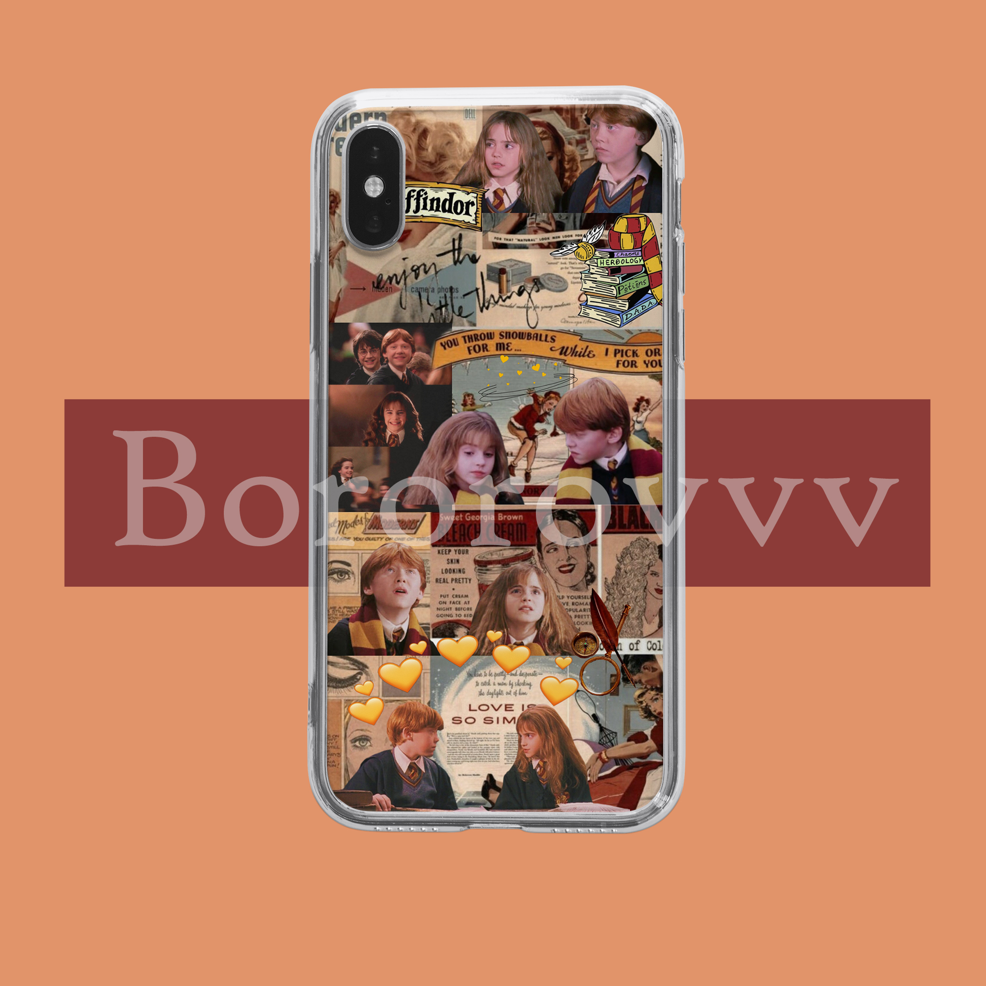 原创哈利波特罗恩赫敏oppo手机壳