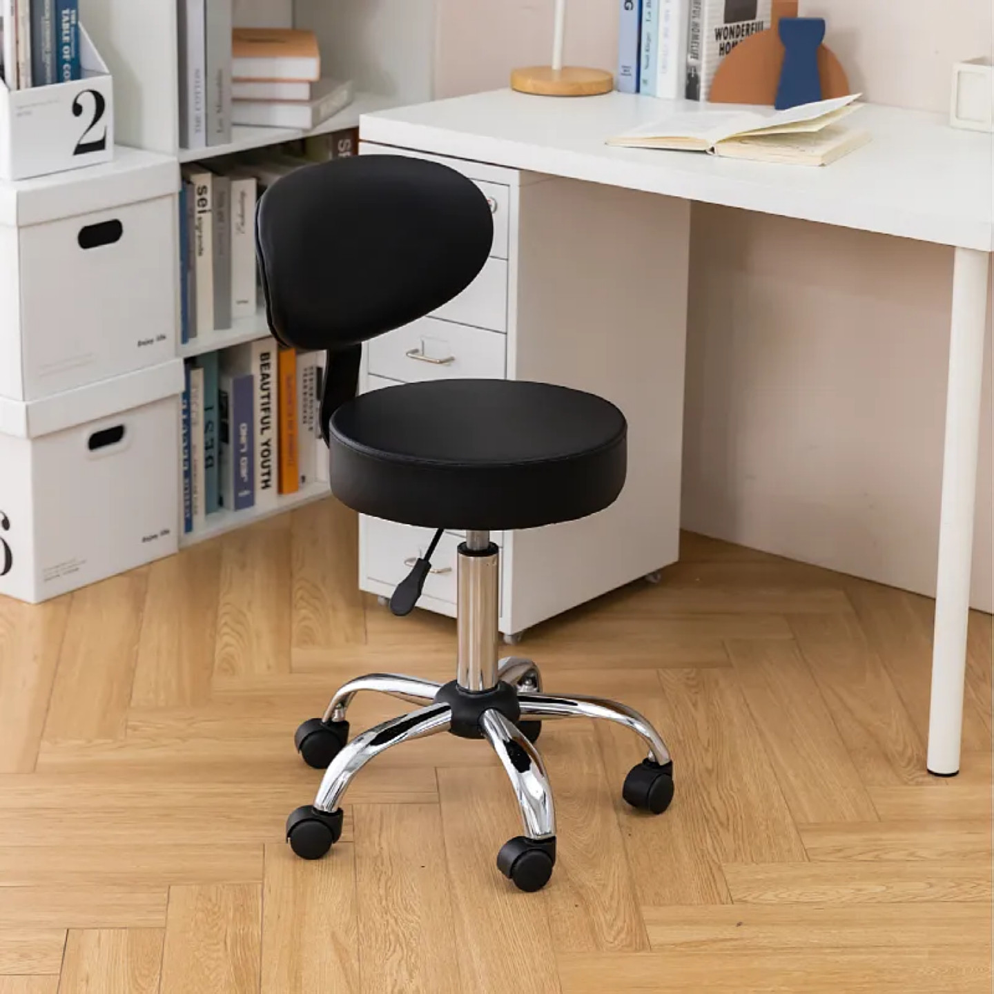 电脑椅家用舒适化妆大学生宿舍工作学习久坐小巧空间书桌写字椅子