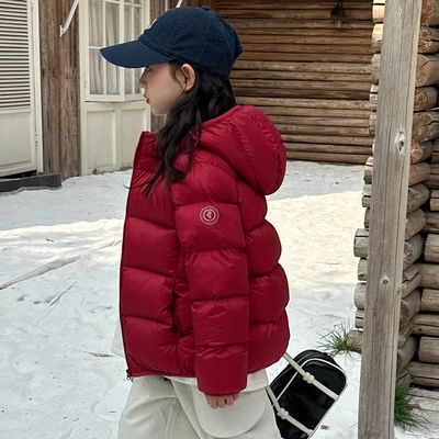 25冬新款儿童三防加厚鹅绒羽绒服