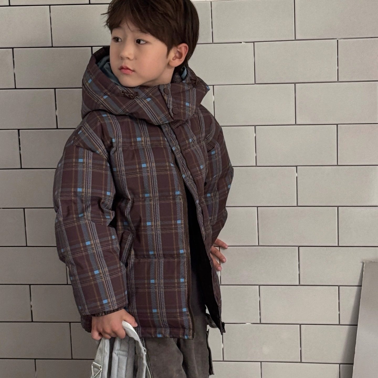 2025新款儿童短款羽绒服90白鸭绒男女童连帽保暖安心绒洋气咖外套,童装/婴儿装/亲子装,羽绒服,淘宝优惠券,粉丝福利购,淘宝优惠卷