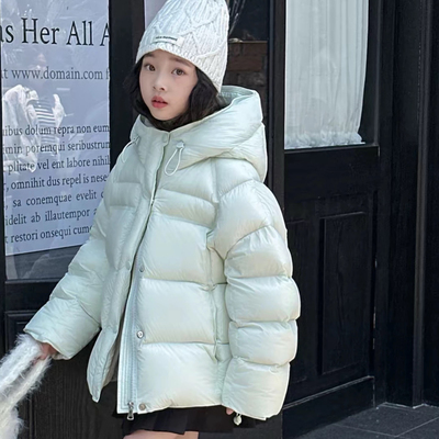 女童羽绒服2025新款加厚保暖外套