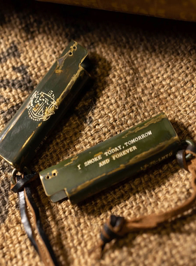 台湾Metalize复古做旧M.S.C海锚黄铜打火机壳套子防爆壳TOKAI东海