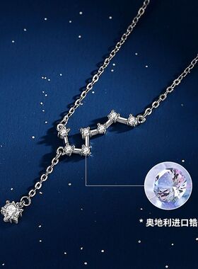 小众锁骨链七夕情人节礼物纯银女