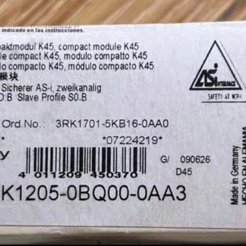 （维修议价）#紧凑模块 3RK1205-0BQ00-0AA3