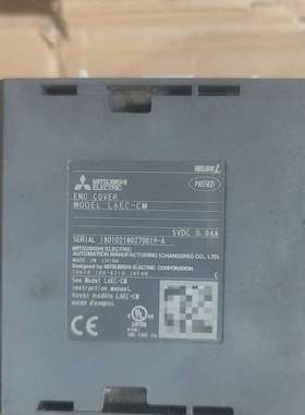 （维修议价）#三菱CPU模块L06CPU-CM带结束盖L6EC-CM，正